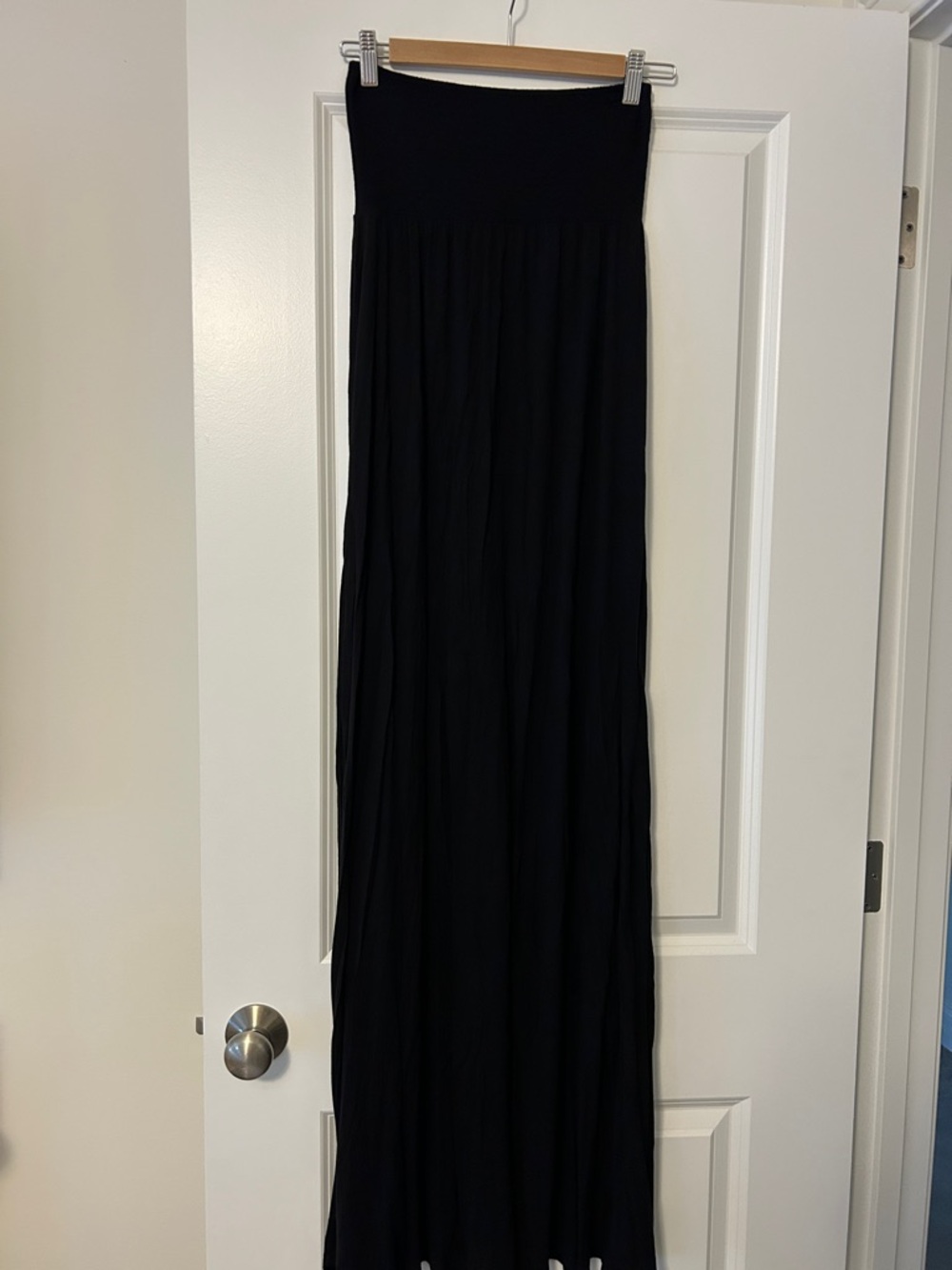 Divided by H&M Black Strapless Maxi Dress